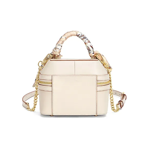 Gong Xuan Cow Leather One Shoulder Handbag Regular Women's Palace Of Eternal Cold Jade-5