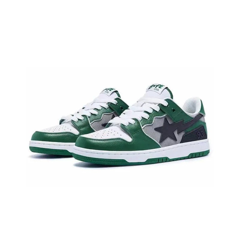 A BATHING APE® SK8 STA #1 M2 "Green" Sneakers-2