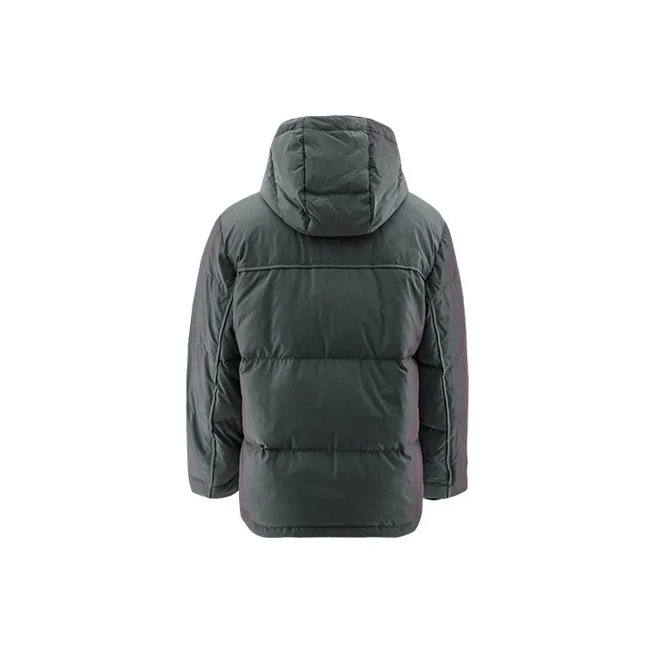 CAT x Transformers FW22 Cartoon Letter Solid Color Hooded Loose Fit Thickened Down Jacket Unisex-6