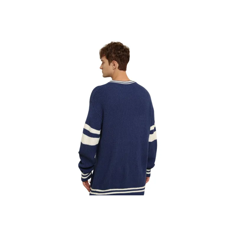 F.C. Internazionale Milano Sweater International Beige Blue Unisex-5
