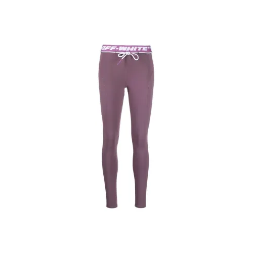 OFF-WHITE Leggings Women's Burgundy