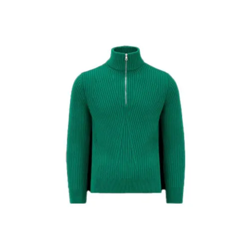 Moncler Sweaters Men Emerald Green