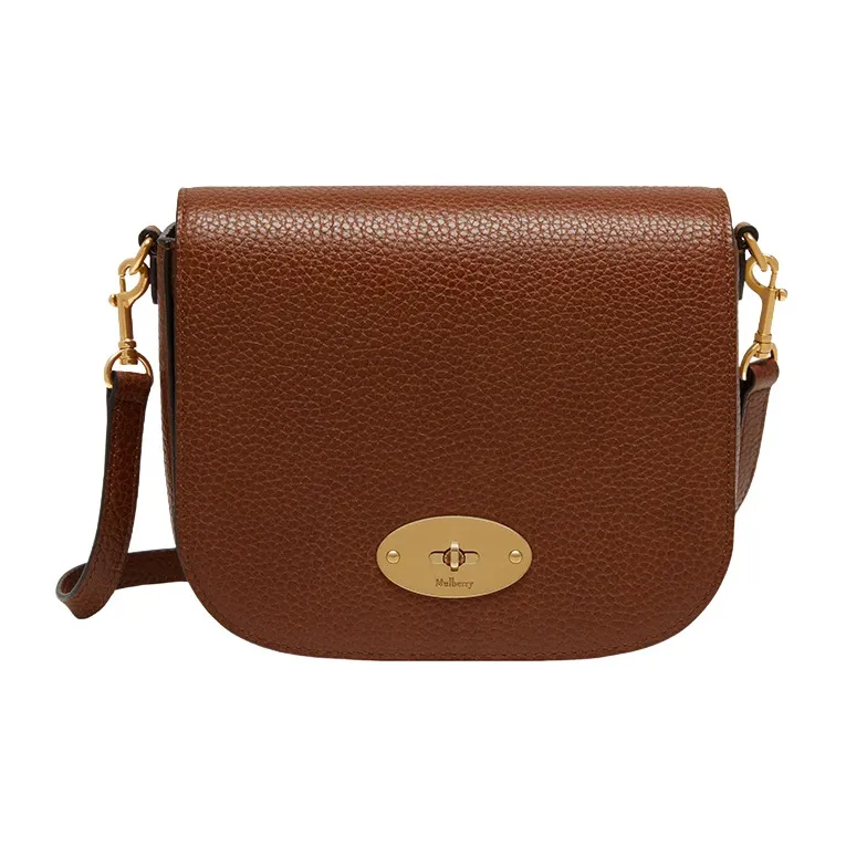 Mulberry Logo Plaque Foldover Small Crossbody Bag-0