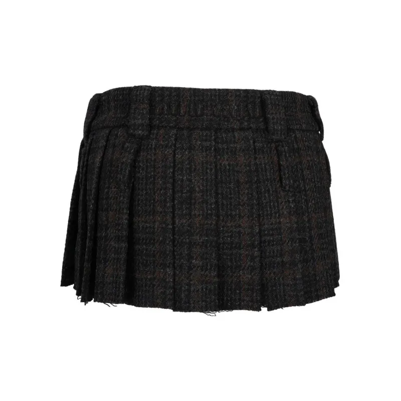 MIU MIU Casual Short Skirts Women's Multicolor-1