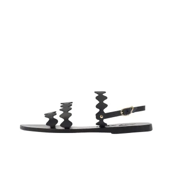 ANCIENT GREEK SANDALS Clio Onda Stylish Sandals Women's Black
