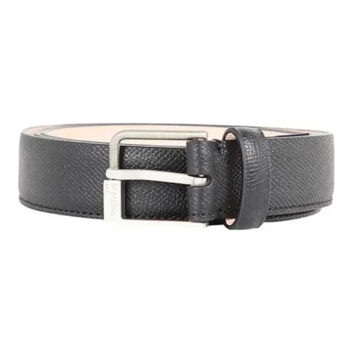 Maison Margiela Leather Belts Men Black