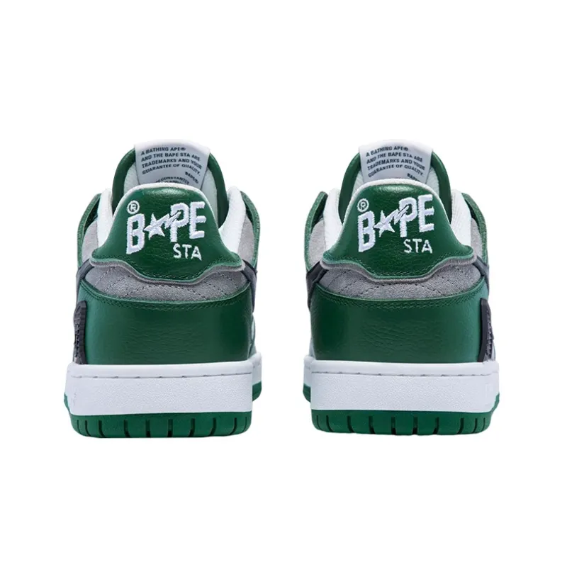 A BATHING APE® SK8 STA #1 M2 "Green" Sneakers-3