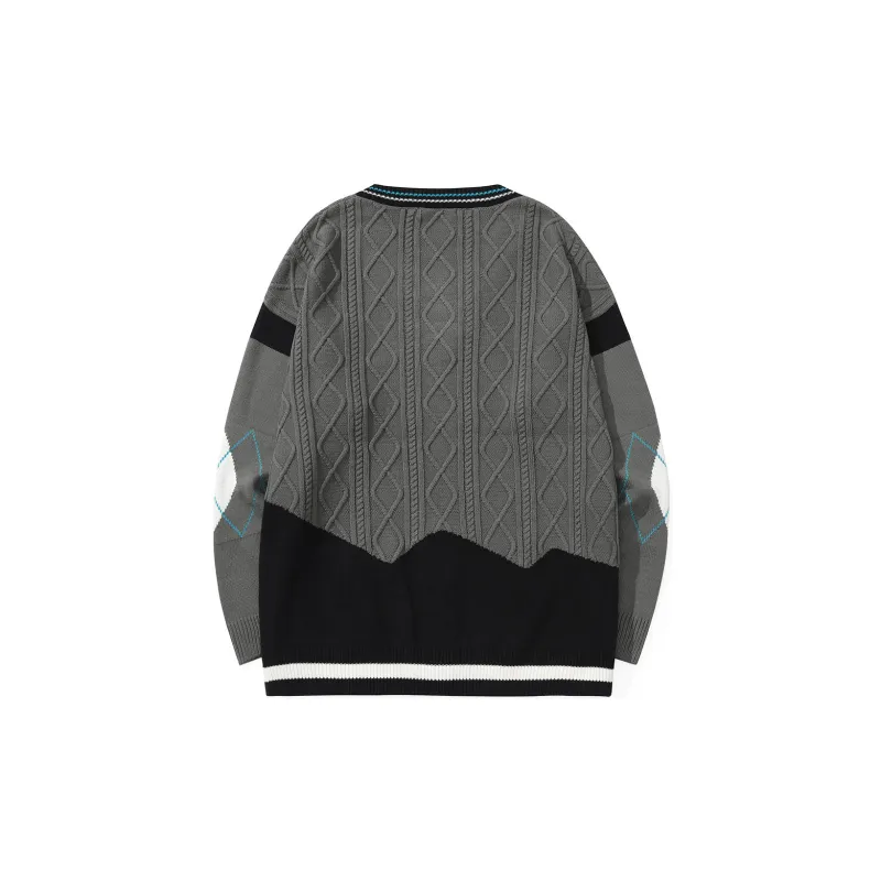 GENANX Sweaters Unisex Gray-1