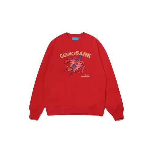 Sank Toys X Guuka Sweatshirts Men Red