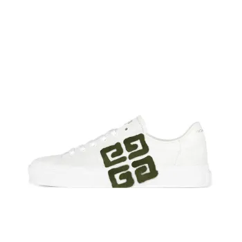 Givenchy City Sport Low Top Stylish Skateboarding Shoes Men's White Green