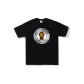 Black Heather with Gray Print
