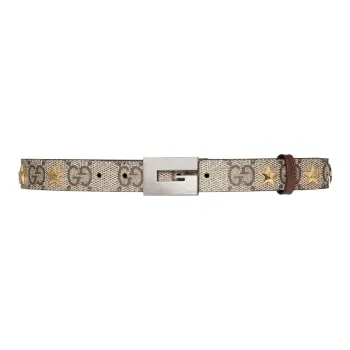 GUCCI Belt Women's Brown Width  3cm