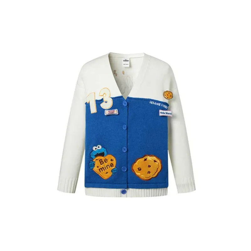 13 DEMARZO x Sesame Street Knitwear Unisex White-1