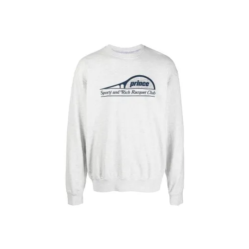 SPORTY & RICH Sweatshirts Unisex Gray