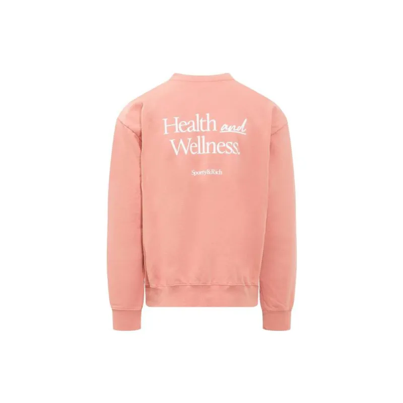 SPORTY & RICH New Health Crewneck Sweater-1