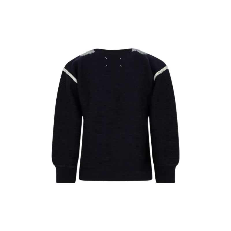 Maison Margiela Crewneck Knitted Sweater-1