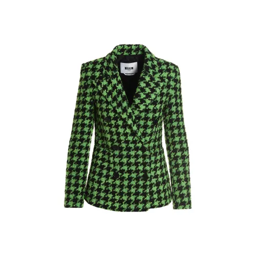 MSGM Business Suits Women's Green