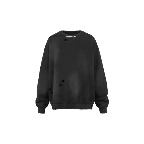 UNDERWATER Sweatshirts Unisex Spotted Black