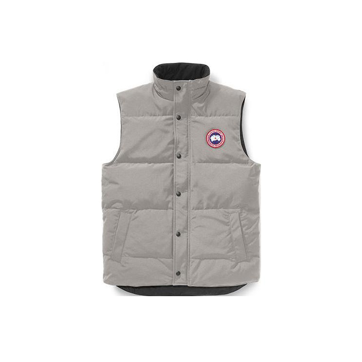 Canada Goose Garson Series Vests Men Lime Gray POIZON