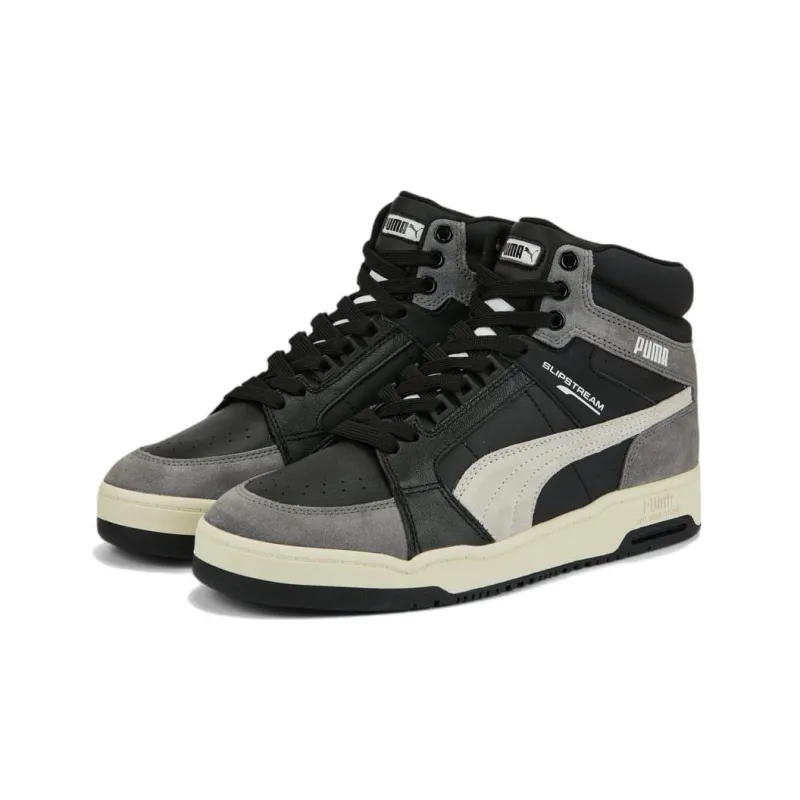 PUMA Slipstream Mid Heritage 'Black Gray'-2