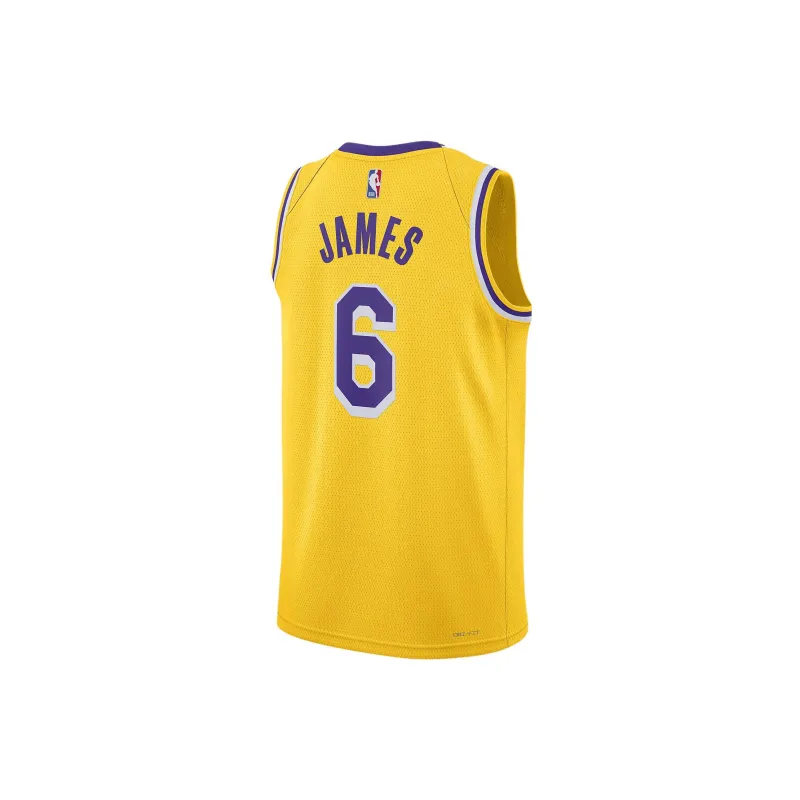 Nike Nba Los Angeles Lakers LeBron James Icon Edition Jersey-1