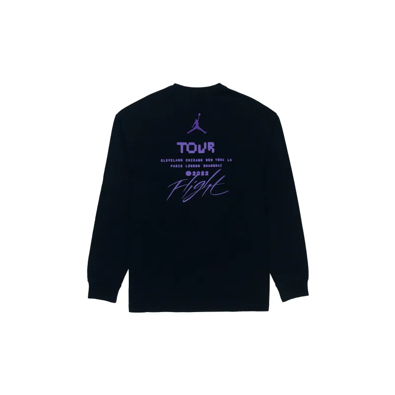 Jordan AS M J FLT HRTG 85 LS Sweatshirts Men Black-1
