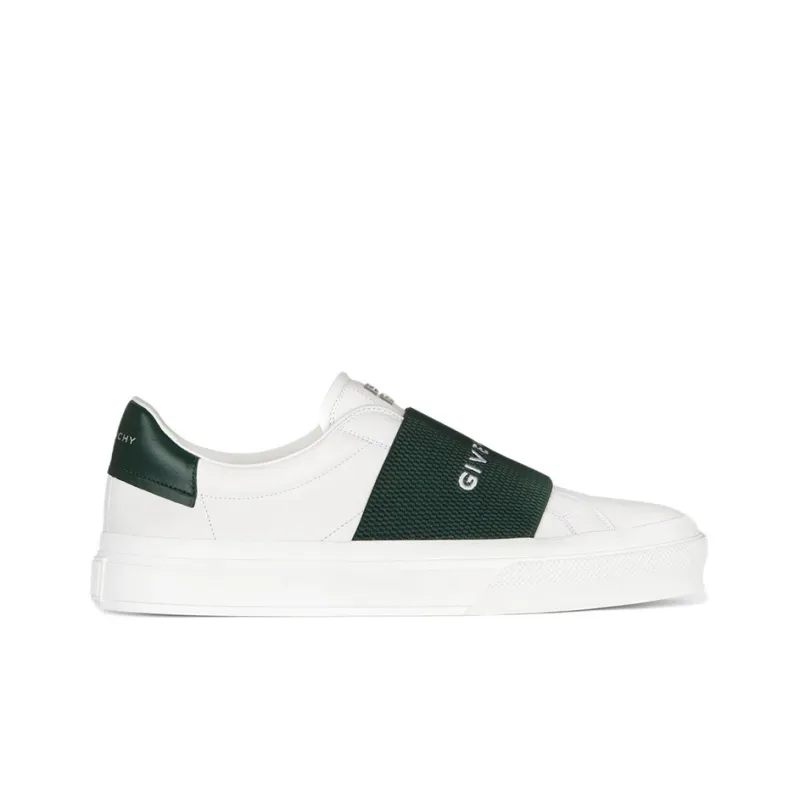 Givenchy City Sport Low Top Stylish Skateboarding Shoes Men's White Green-1