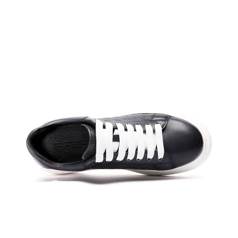 Anthony Miles Stylish Skateboarding Shoes Men's Blue-2