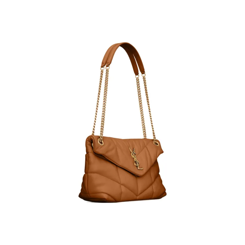 SAINT LAURENT PUFFER Sheepskin Cloud Bag, Pillow Bag, Crossbody Bag, Shoulder Bag Women's-1