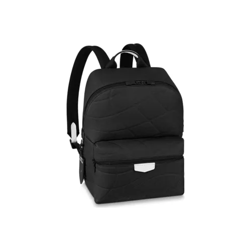 LOUIS VUITTON FIFA Collaboration Discovery Leather Backpack Men's Black