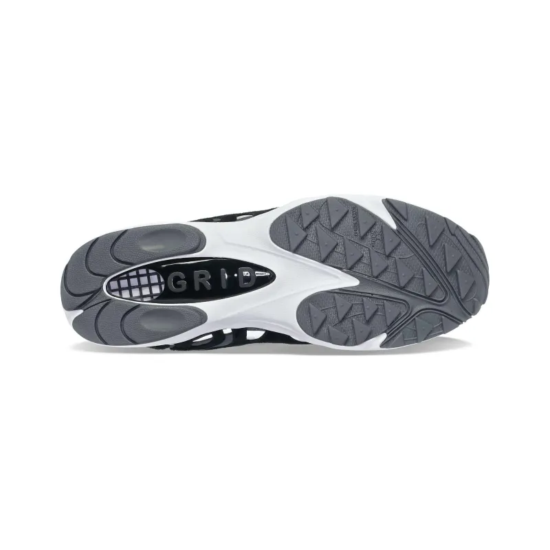 Saucony Grid Azura 2000 Premium Black Silver-4