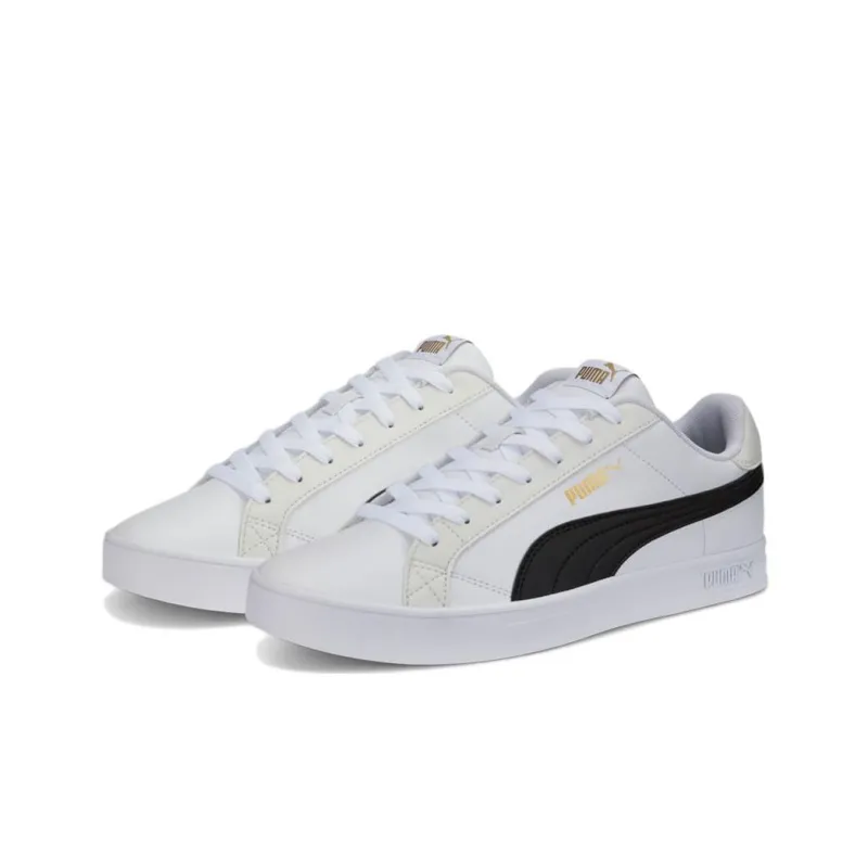 PUMA Smash Vulc V3 Lo 'White Black'-2