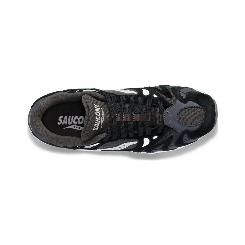 Saucony Grid Azura 2000 Premium Black Silver-3