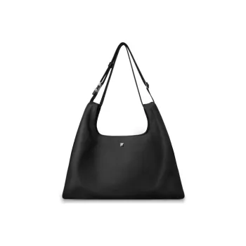 INJOYLIFE Nylon Fabric Portable Crossbody Bag Shoulder Bag Large Size Women's Black