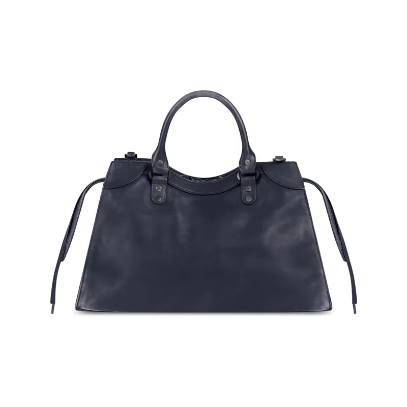 Balenciaga Neo Classic Calfskin Shoulder Bag Crossbody Bag Handbag Women's Dark Blue-1