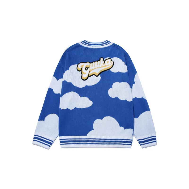 Guuka Sweaters Men Blue-1