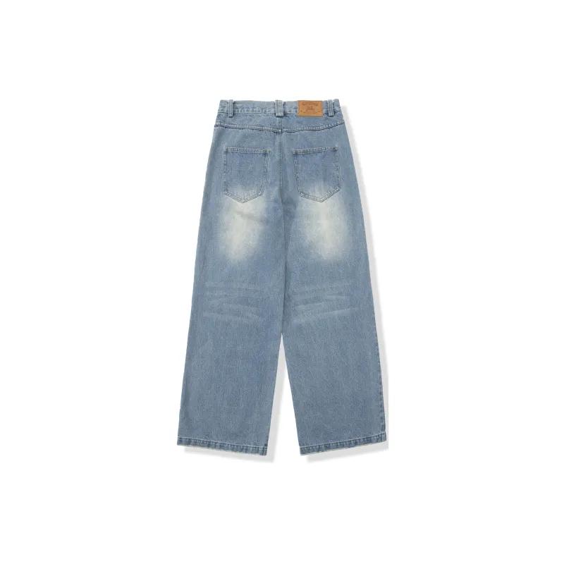 UNVESNO Jeans Unisex Light Blue-1