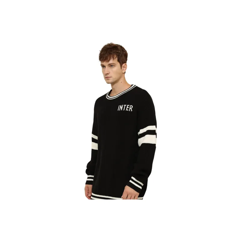 F.C. Internazionale Milano Sweater International Beige Blue Unisex-2