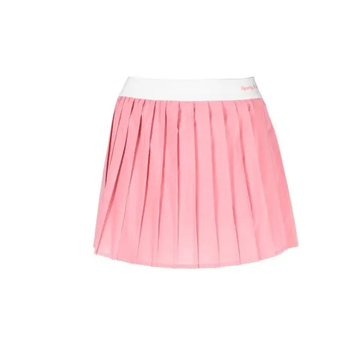 SPORTY & RICH Pleated Tennis Skirt