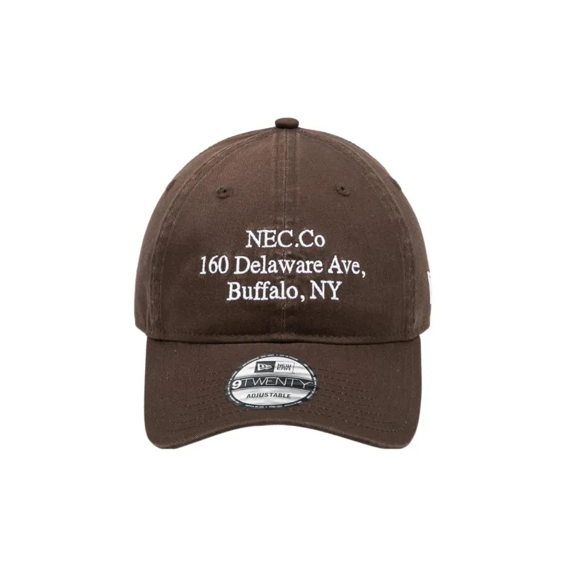 New Era Cotton Baseball Caps Unisex Chocolate-1