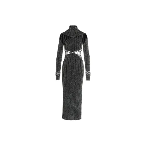 DION LEE Long-Sleeved Dresses Women's Gray