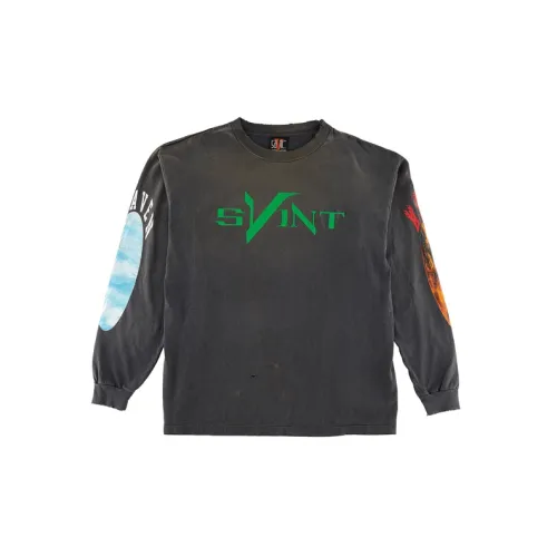 SAINT Mxxxxxx X VLONE Skull L/S T-Shirt 