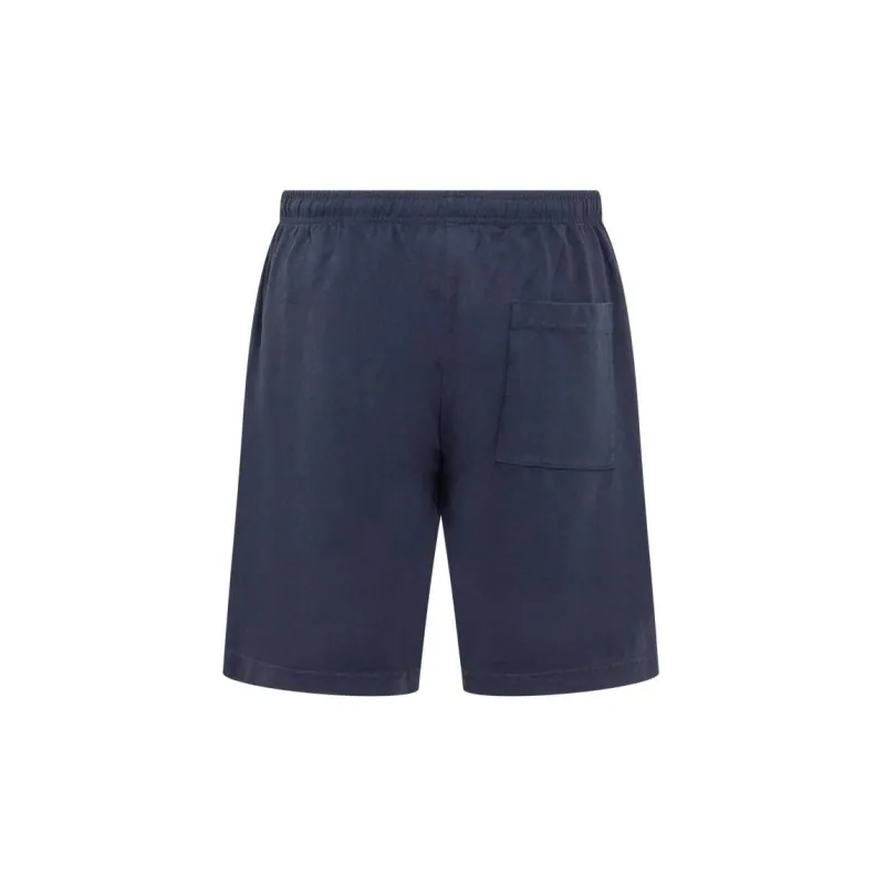 SPORTY & RICH Logo Printed Elasticated Waistband Shorts-1