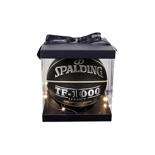 SPALDING TF Collection TF 1000 74 520Y PU Elite Quality Basketball Black Size 7 Training Match Unisex