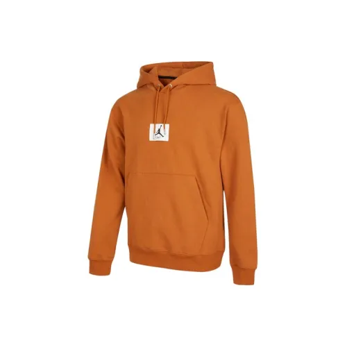 Jordan SS22 Sweatshirts Men Brown Yellow