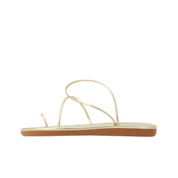 ANCIENT GREEK SANDALS Kansiz Strap Sandals Women's White Gold