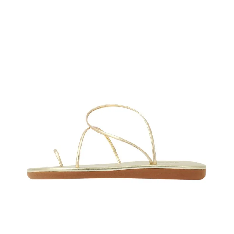 ANCIENT GREEK SANDALS Kansiz Strap Sandals Women's White Gold-0