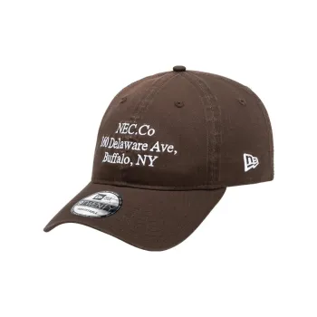 New Era Cotton Baseball Caps Unisex Chocolate