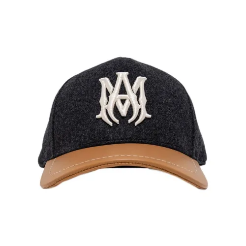 AMIRI Baseball Caps Unisex Black/Brown