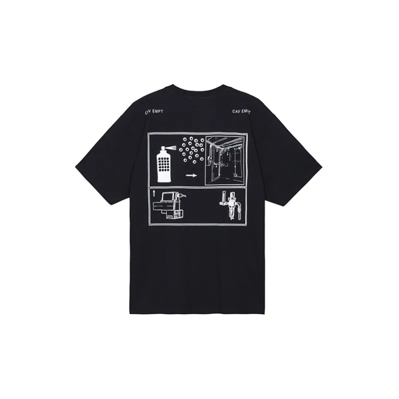 Cav Empt T Shirts Men Black-1